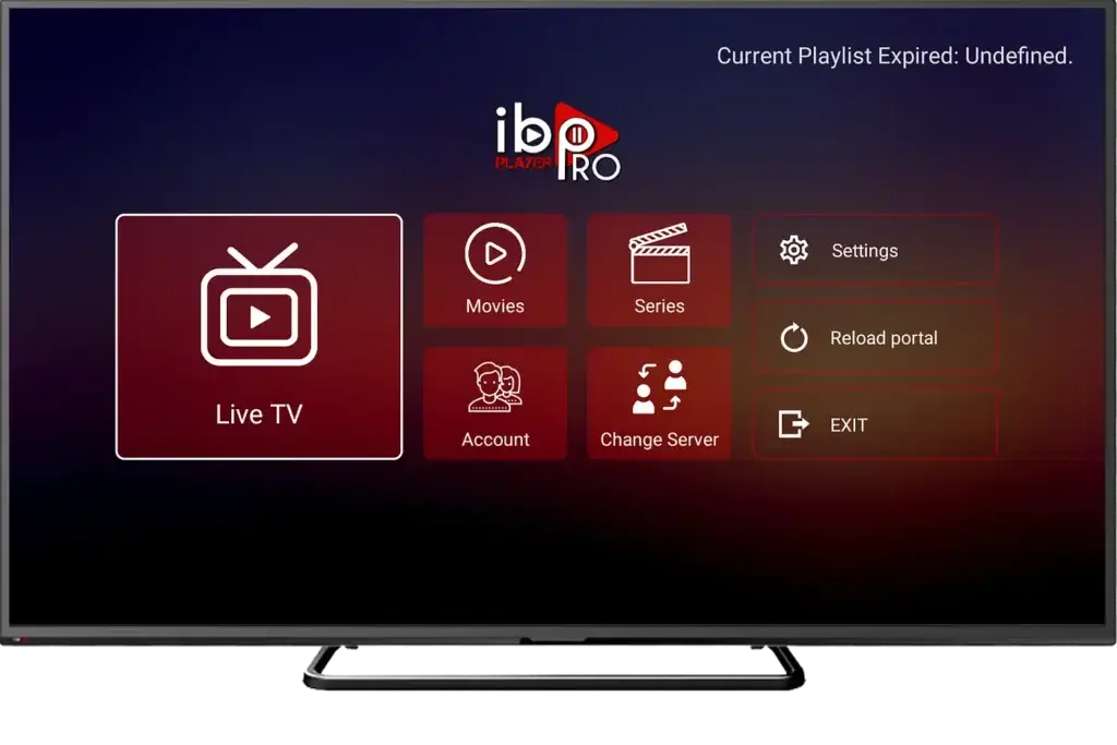 Ibo Player Home Screen
